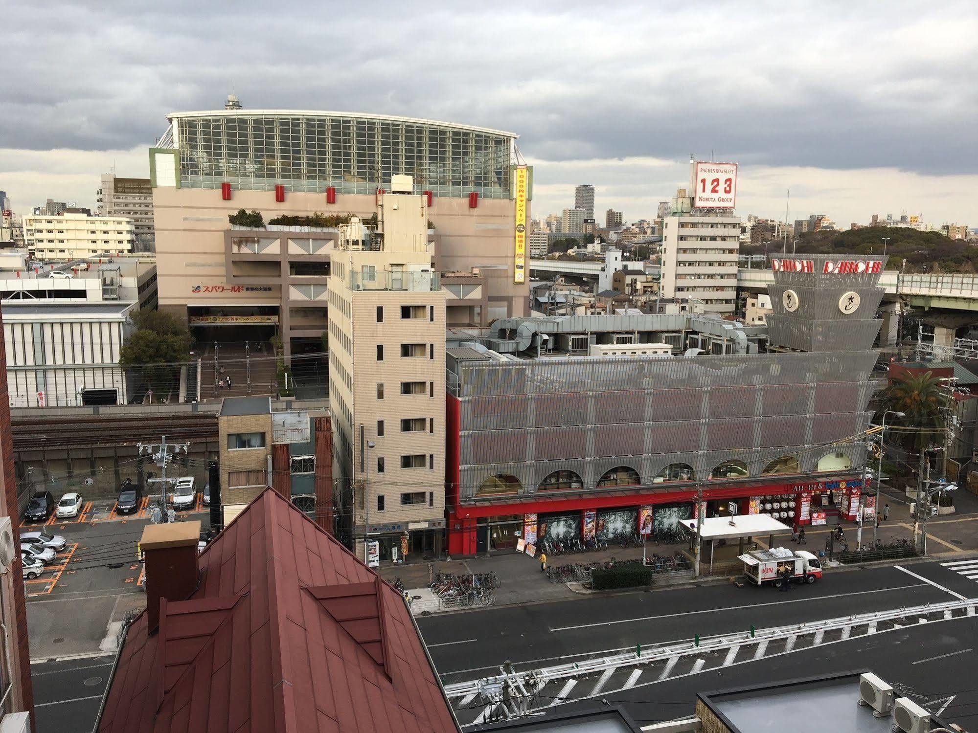 Business Hotel Shinbashi Осака Экстерьер фото